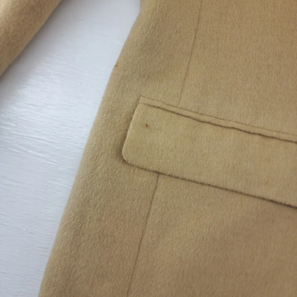 Chaps 48R | Tan‎ 100% Camel Hair Two Button Blazer Sport Coat Mens